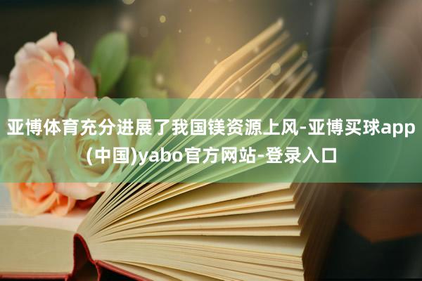 亚博体育充分进展了我国镁资源上风-亚博买球app(中国)yabo官方网站-登录入口